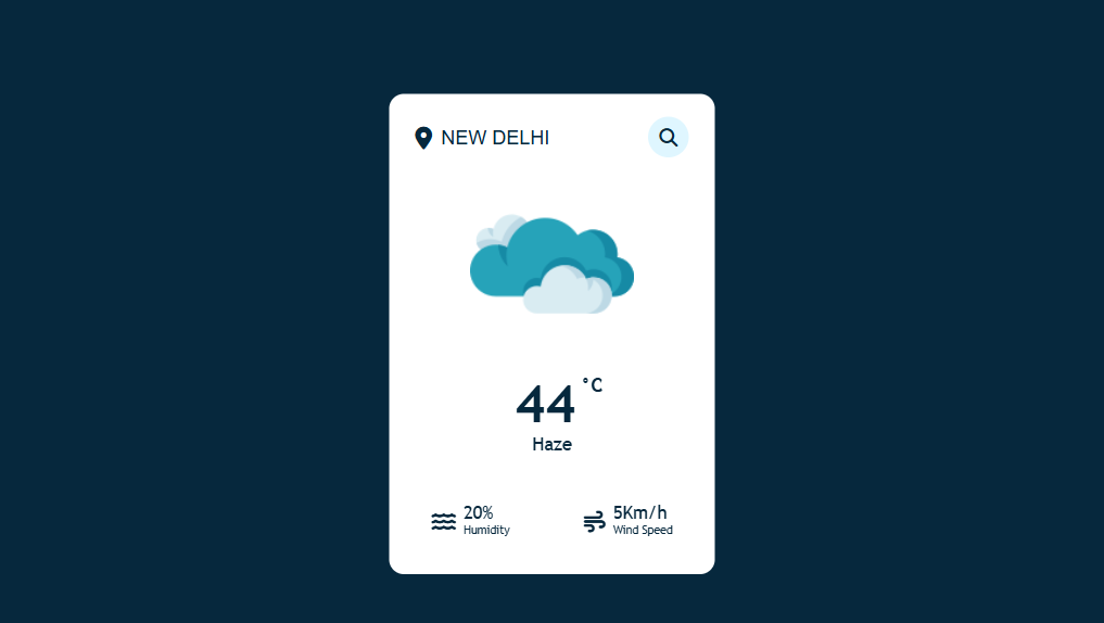Project: Weather App